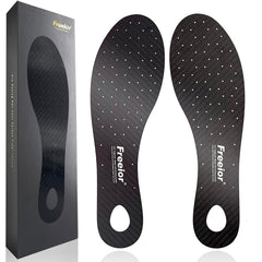 Freeior carbon fiber insole for basketball provides rigid support for quick jumps.