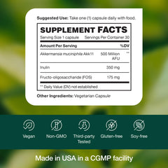 Fresh Nutrition label detail highlights ingredients and AFU potency for informed choices