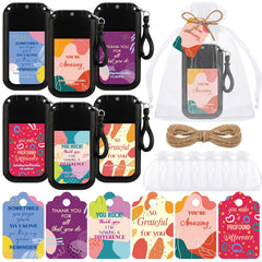 Frienda 24-pack travel-size hand sanitizer bottles bulk for gifting