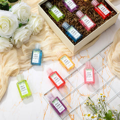 Frienda mini sanitizer with lemon scent, keeps hands clean during celebrations