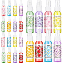 Frienda floral scented mini sanitizer pack front view for on-the-go protection