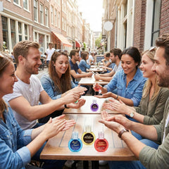 Frienda leak-proof flip-top bottles prevent spills during travel and work
