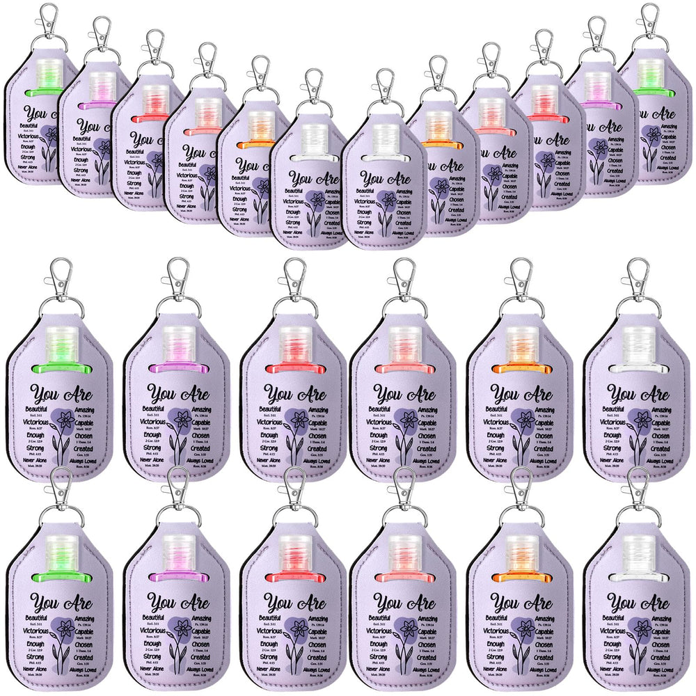 Frienda purple flower sanitizer — compact on-the-go hand cleansing for daily use.
