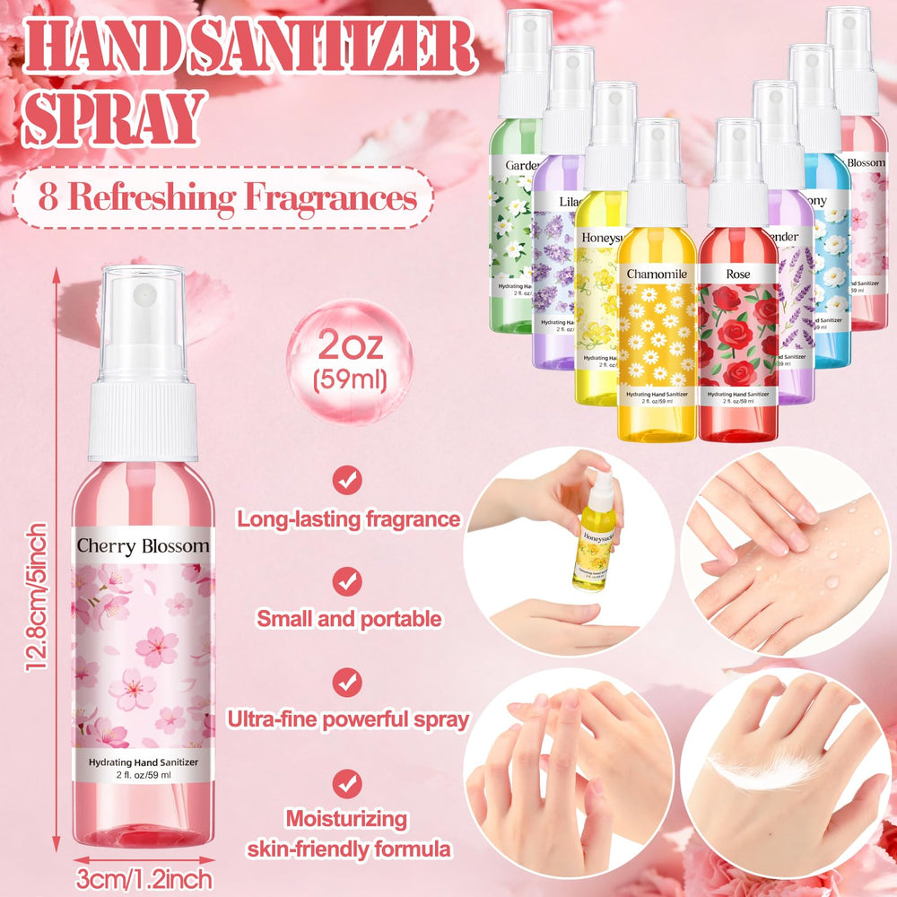 Frienda rose fragrance mini sanitizer bottle ideal for pocket travel