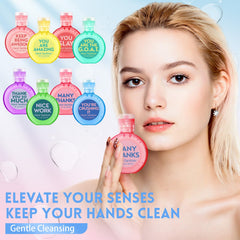 Frienda lemon sanitizer close-up, providing a bright quick cleanse.