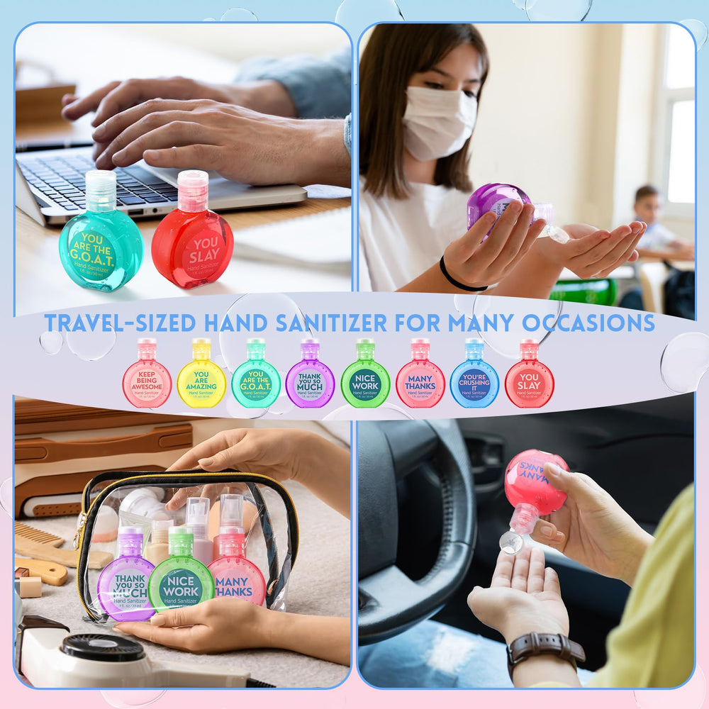 Frienda watermelon sanitizer close-up, vibrant scent for travel.