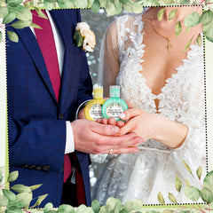Frienda wedding guest gift set blends practicality and sentiment