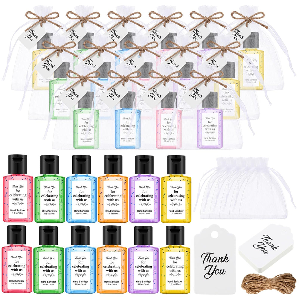 Frienda wedding hand sanitizer gift set packaging for elegant favors.