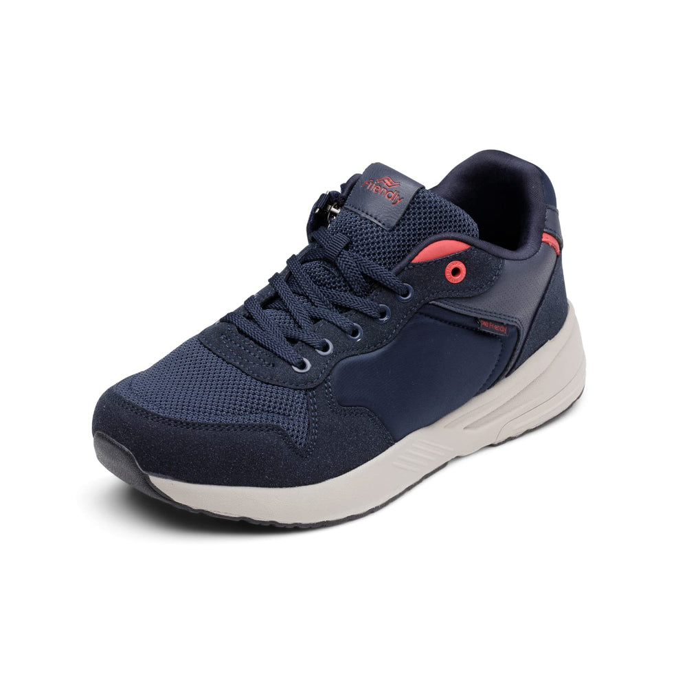 Friendly Shoes Excursion Deep Sea slip resistant outsole supports every step.