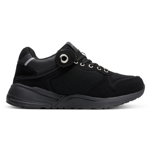 Friendly Shoes Excursion Low-Top entry portal for easy wear and independence.