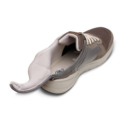 Friendly Shoes Excursion Woodshop rear ESA entry portal eases on/off.