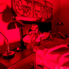 Fringe Red Light Panel close-up of LED chips shows dense coverage for consistent therapy.
