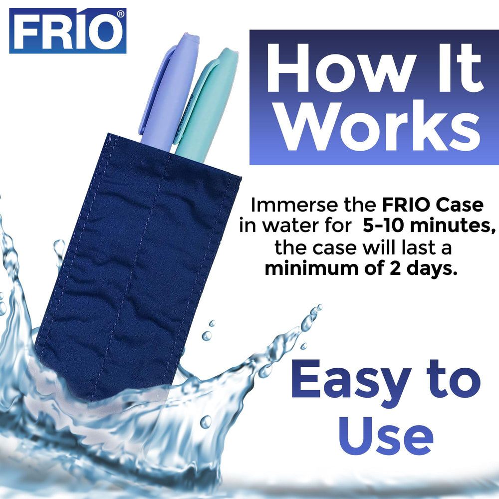 frio tsa-friendly insulin wallet ideal for secure airport travel.