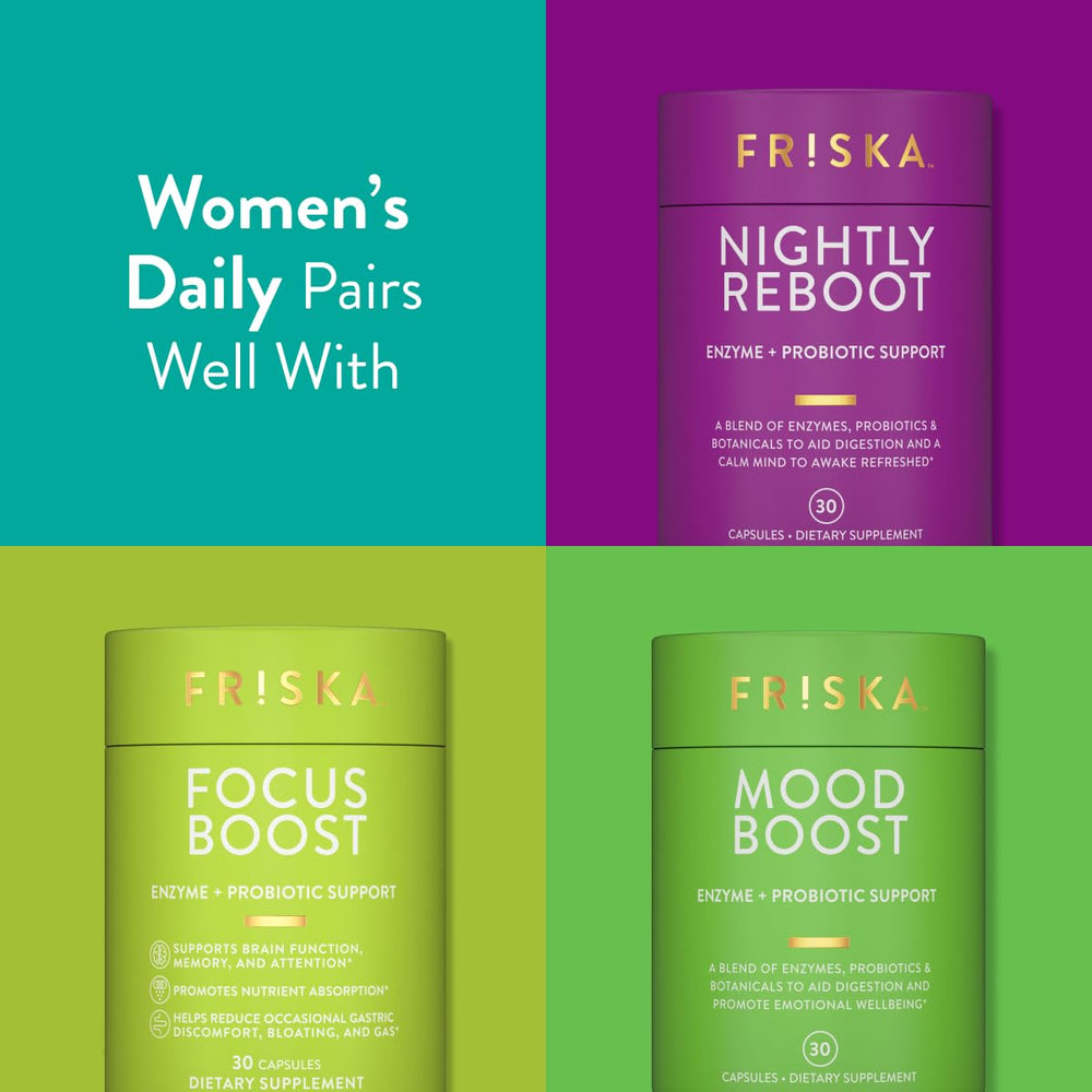 Friska Vitamin D bottle emphasizes bone health support