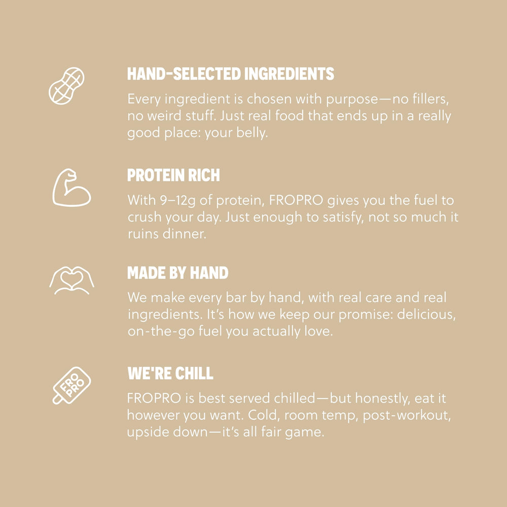 Energy bite ready for pre-class or post-workout on the go.