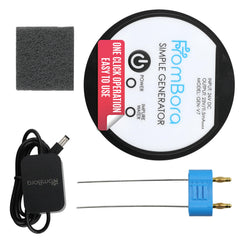 FromBora Colloidal Silver Generator kit components laid out for quick setup.