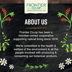 Frontier Co-op cooperative logo highlights ethical sourcing.