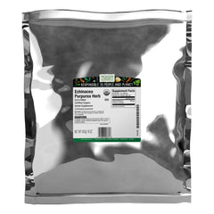 Frontier Co-op Echinacea root cut and sifted in a 1lb bulk bag for home use.