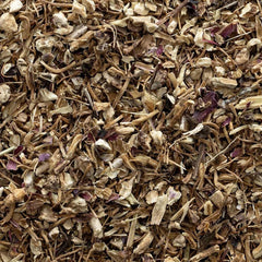 Frontier Co-op Echinacea root cut and sifted ready for tea infusion and cooking.