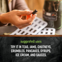 Bulgarian-sourced elderberries from Frontier Co-op, great for desserts.