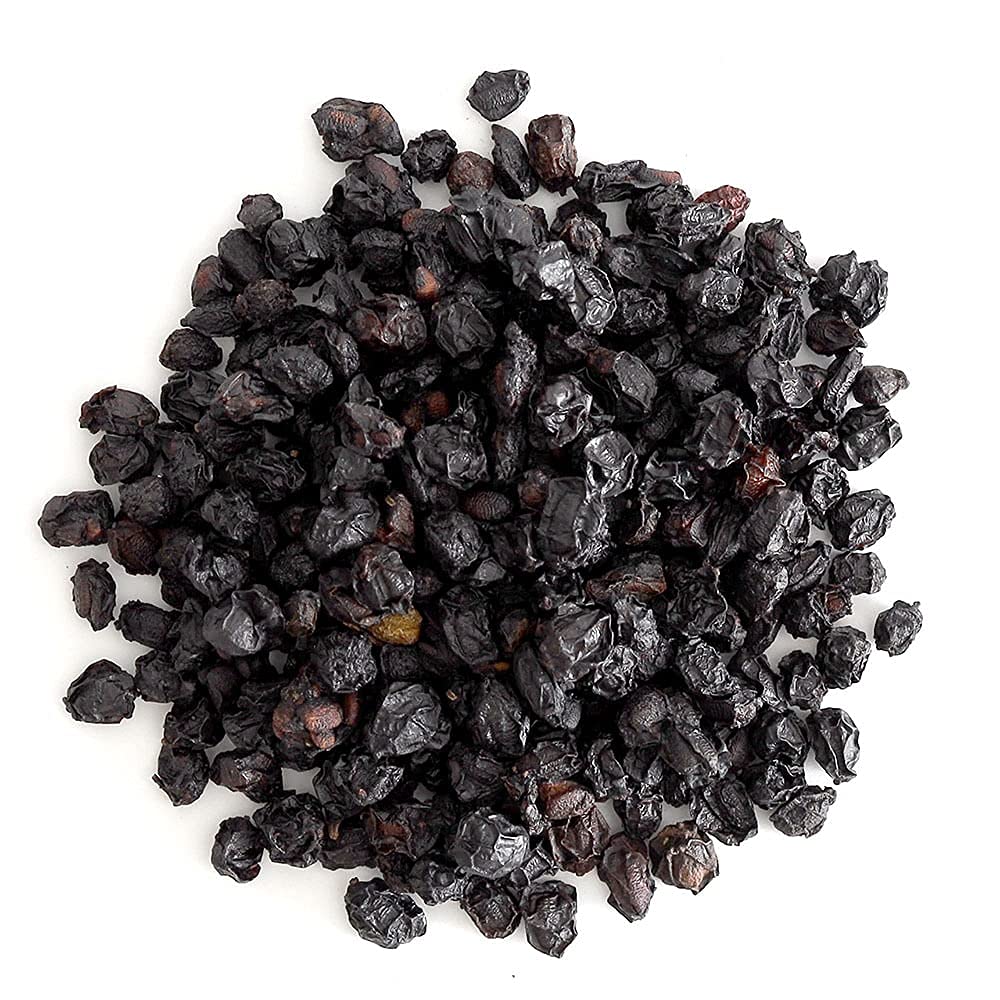 Frontier Co-op European organic elderberries suggesting premium quality