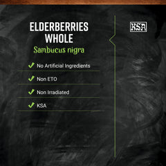 Frontier Co-op kosher-certified elderberries emphasize purity and no additives
