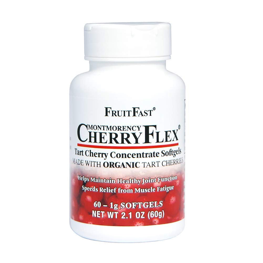 FruitFast CherryFlex bottle front for daily wellness