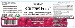 FruitFast CherryFlex organic Montmorency cherries emphasize natural ingredients