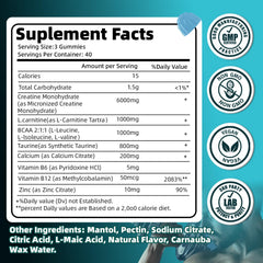FRZVEO Creatine Monohydrate Gummies in-use during workouts for sustained energy