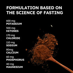 FSTN chocolate electrolytes dissolving into water showing rich cocoa color