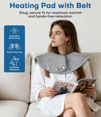 FTOYIN heating pad is machine washable for easy care after use.
