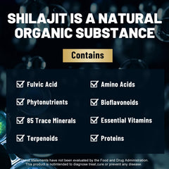 Fubienfit Shilajit capsules with Ashwagandha extract suggest added adaptogen-inspired support