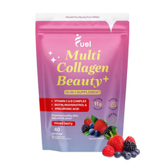 Fuel Multi Collagen bottle front for daily beauty and joint support