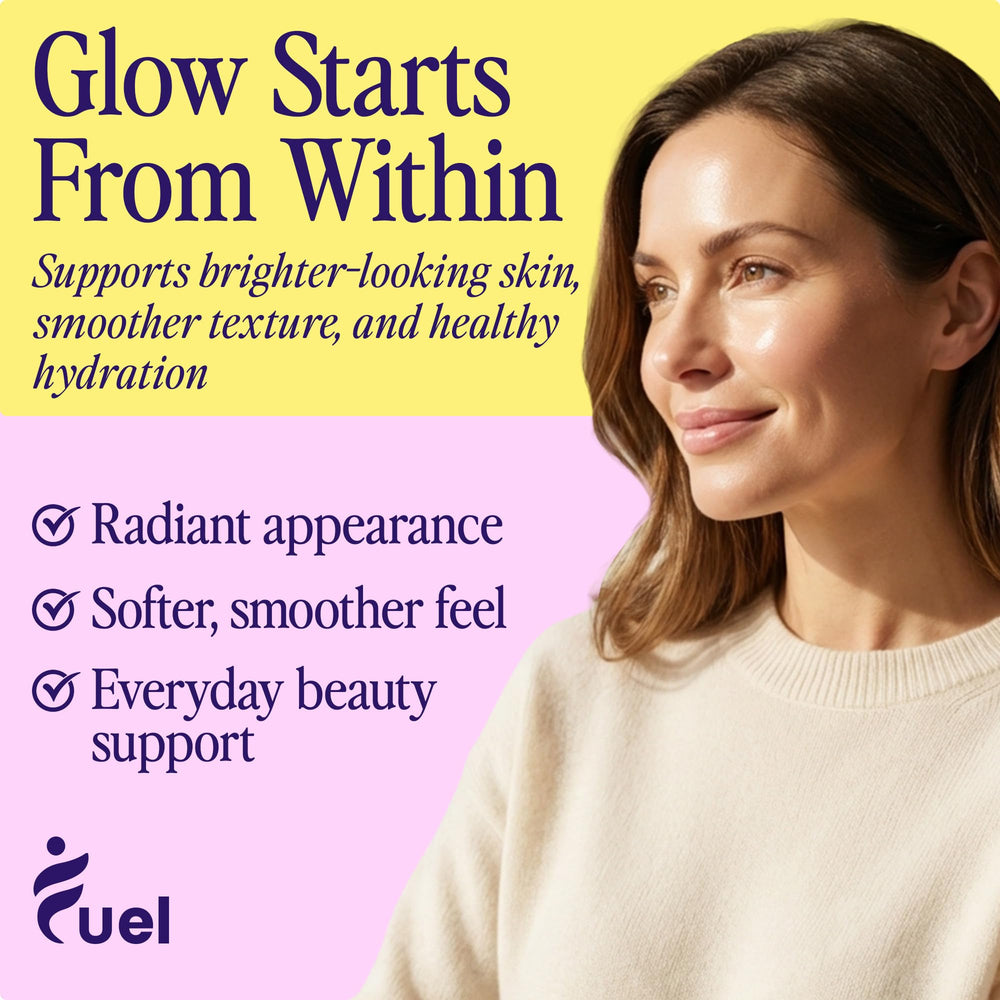 Fuel Multi Collagen ingredients chart showing diverse collagen types