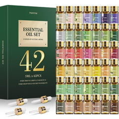 FUHITIM Essential Oil Set bottles lineup for aromatherapy variety.