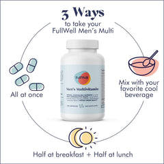 FullWell bottle label shows 30 servings per bottle.