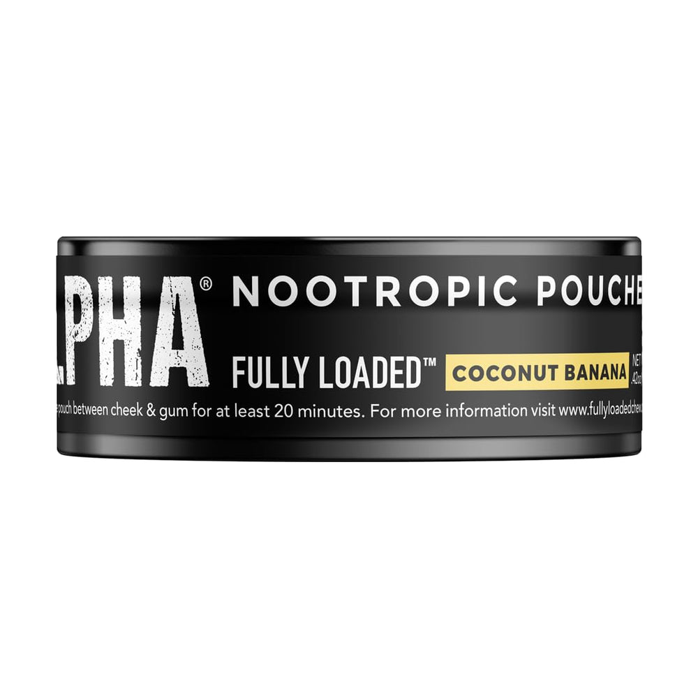 Fully Loaded Alpha Pouches on-the-go use promotes quick nicotine replacement.