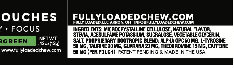 Made in the USA badge on Alpha Fuel packaging.
