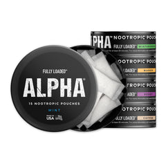 Fully Loaded Bullseye Alpha Pouches front view; on-the-go focus.