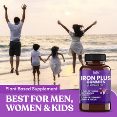 Fully Nutrition Iron Gummies alternative for adults and kids.