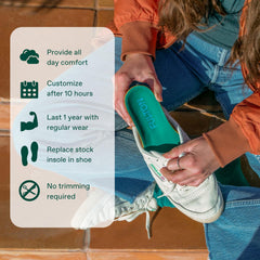 Fulton carbon-negative cork insole offers durable comfort and eco-friendly design