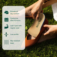 Fulton Universal Shoe Inserts walking stability helps reduce fatigue and improve alignment