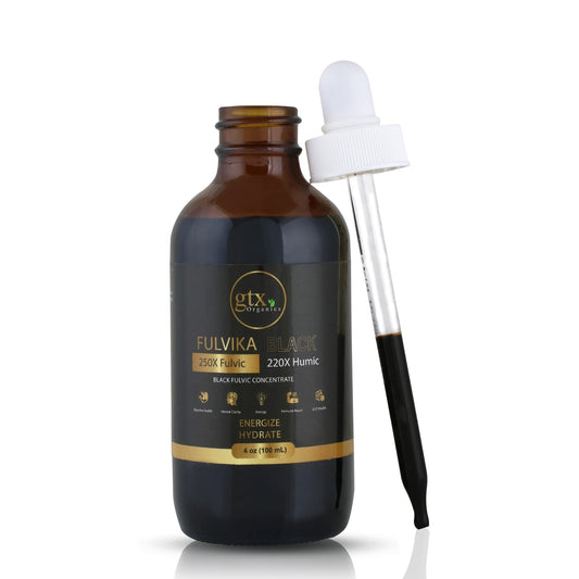 Fulvika Trace Mineral Drops bottle boosts hydration with 74 minerals