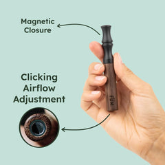 FÜM Solano airflow adjustment lets you tailor the experience