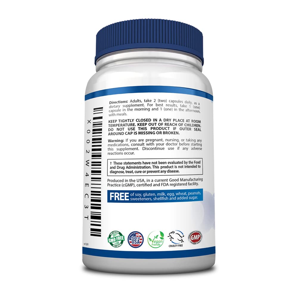 Fungavir Brainol capsules close-up highlights vegan brain boost for sustained alertness.