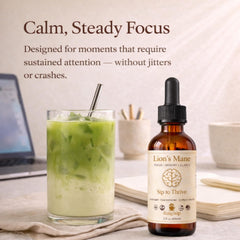 FUNGISIP tincture amber glass bottle signals premium quality and potency.