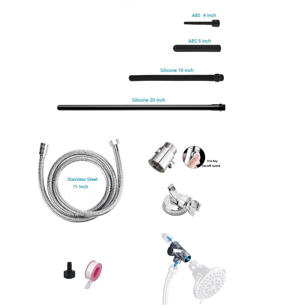 Funny Steel enema nozzle 4inch provides precise water flow for cleansing.