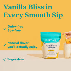 Further Food clean-label dairy-free gluten-free badge on packaging