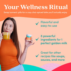 Further Food turmeric superblend bottle invites daily use and aroma.