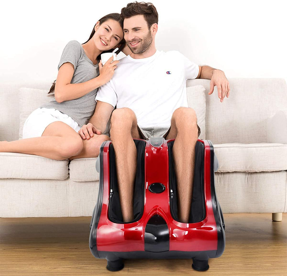 Futada ergonomic design supports soles and calves for effective massage.